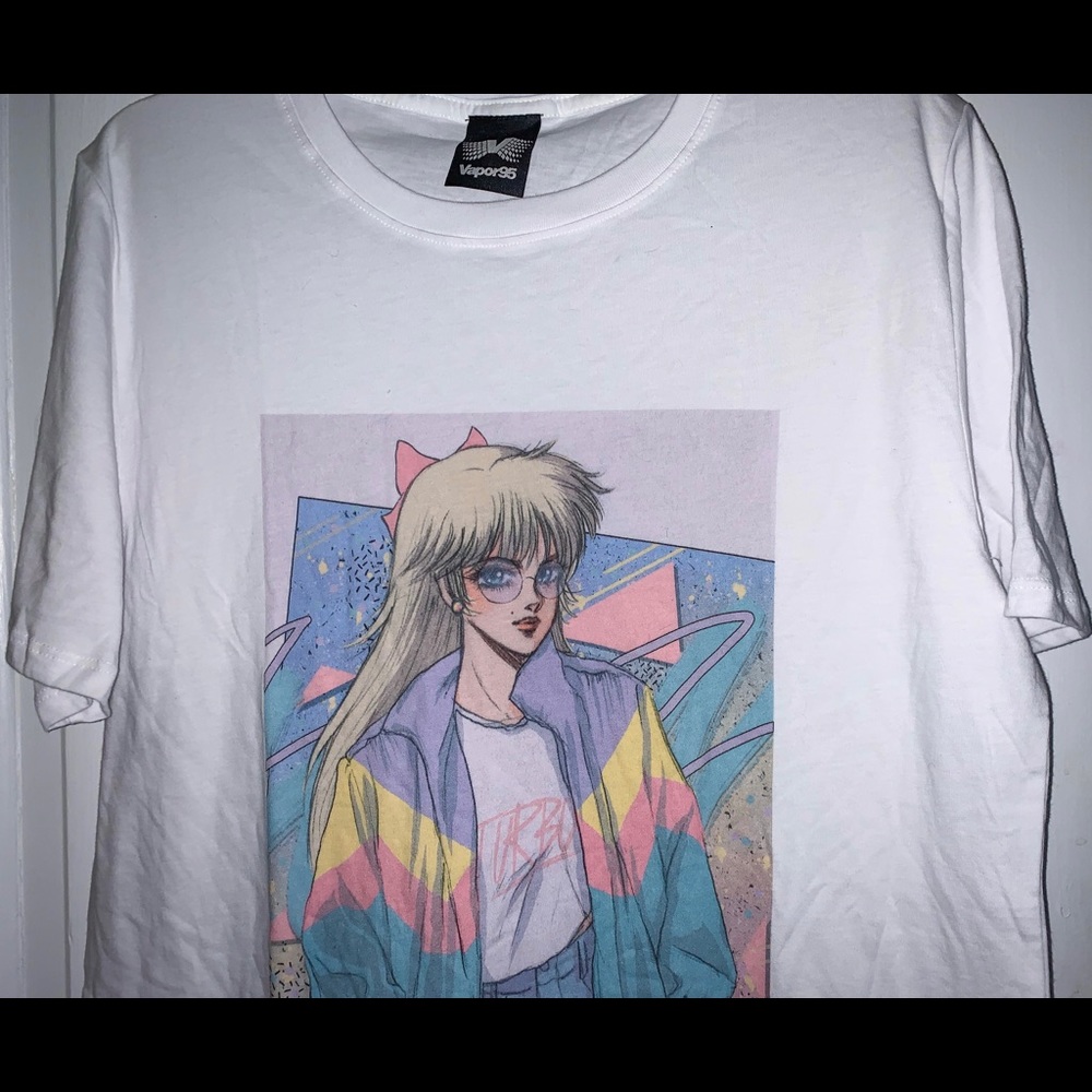 Vapor95 pastel t shirt size large